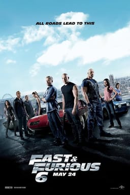 Poster de Rápidos y Furiosos 6