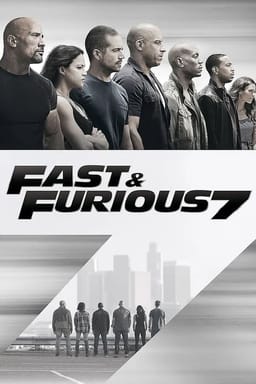 Poster de Rápidos y Furiosos 7