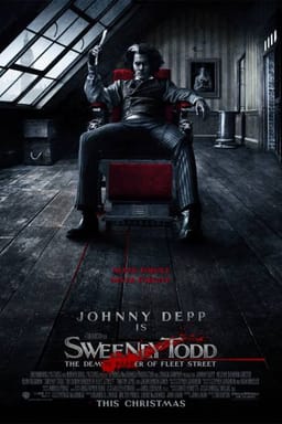 Poster de Sweeney Todd: El barbero demoníaco de la calle Fleet