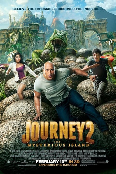Poster de Viaje 2: La isla misteriosa